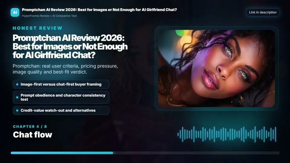 Miniatura del video de YouTube «Promptchan AI Review 2026: Best for Images or Not Enough for AI Girlfriend Chat?» de Review 3.0
